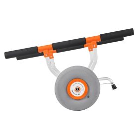 VEVOR Kayak Cart, 350 lbs Load Capacity, Kayak Trolley with 12-inch Inflatable PU Tires & 2 Straps, Assembles & Disassembles Within Seconds