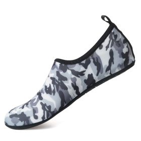 Men's Water Shoes Quick Drying Swimming Socks Women Yoga Shoes Summer Aqua Sandals Non Slip Barefoot Slippers for Beach Vacation (Color: P26, size: 40-41 (feet 24.5cm))