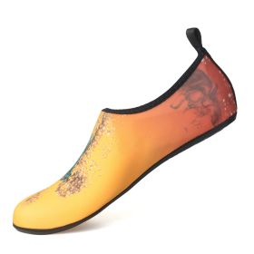 Men's Water Shoes Quick Drying Swimming Socks Women Yoga Shoes Summer Aqua Sandals Non Slip Barefoot Slippers for Beach Vacation (Color: P28, size: 44-45 (feet 26.5cm))