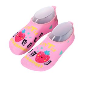 Marvel Spider-Man Boys Floor Socks Girls Frozen Elsa Children Outdoor Water Shoes Kids Diving Wading Shoes Beach Swimming Shoes (Color: 28, Shoe Size: 30-31(18cm insole))