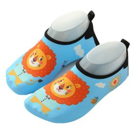 Marvel Spider-Man Boys Floor Socks Girls Frozen Elsa Children Outdoor Water Shoes Kids Diving Wading Shoes Beach Swimming Shoes (Color: 10, Shoe Size: 32-33(19.1cm insole))