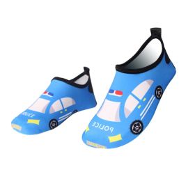 Marvel Spider-Man Boys Floor Socks Girls Frozen Elsa Children Outdoor Water Shoes Kids Diving Wading Shoes Beach Swimming Shoes (Color: 24, Shoe Size: 32-33(19.1cm insole))