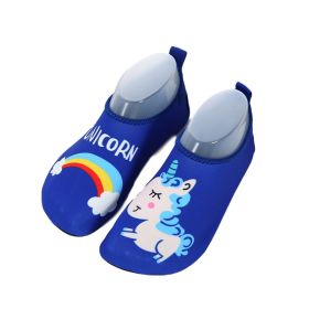 Marvel Spider-Man Boys Floor Socks Girls Frozen Elsa Children Outdoor Water Shoes Kids Diving Wading Shoes Beach Swimming Shoes (Color: 26, Shoe Size: 32-33(19.1cm insole))