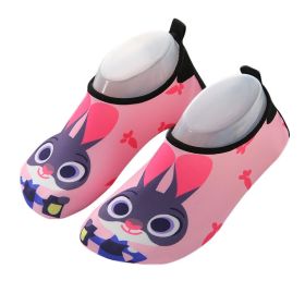 Marvel Spider-Man Boys Floor Socks Girls Frozen Elsa Children Outdoor Water Shoes Kids Diving Wading Shoes Beach Swimming Shoes (Color: Judy-11, Shoe Size: 30-31(18cm insole))