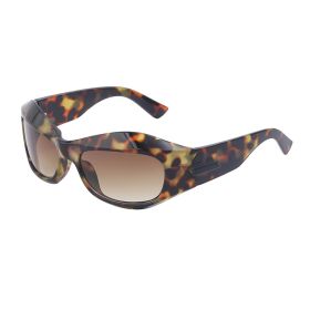 Punk K Sunglasses Men's Amazon Explosive Cycling Sports Sunglasses Women's Glasses Wholesale (Color: C4 Packet of Douhua Double Tea)