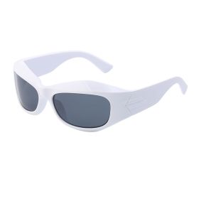 Punk K Sunglasses Men's Amazon Explosive Cycling Sports Sunglasses Women's Glasses Wholesale (Color: C5 white all gray)
